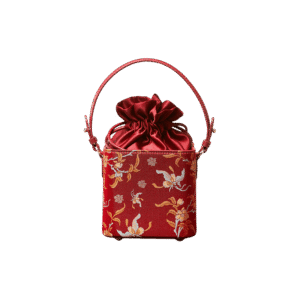 Song Brocade New Chinese Style Cube Bucket Bag